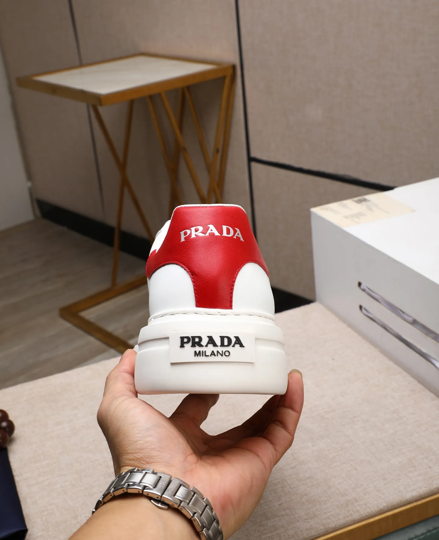 Men's shoes 💰580 [PRADA] Popular items in men's shoe counters, synchronized with the official website, high-quality shipments ✔️Original cowhide + cowhide lining, 1🆚1 replica, original original outsole, 38-45 (customized for 45, non-refundable)